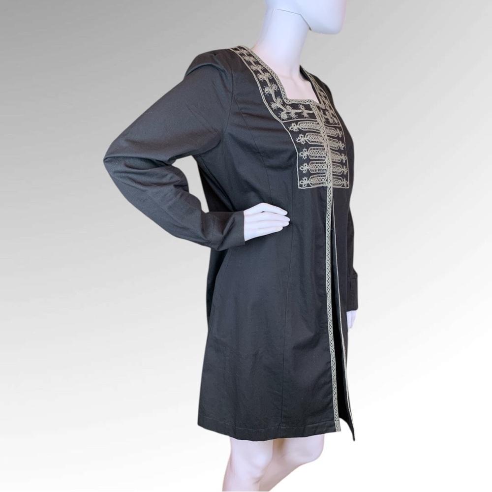CAbi Charcoal Gray Turkish Delight Military Coat - Picture 7 of 12